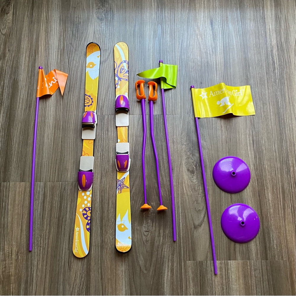 American Girl Nicki 2007 Ski Equipment